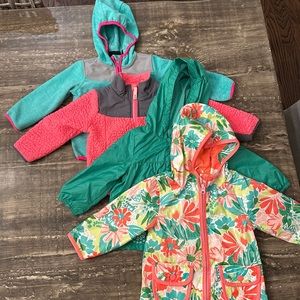 18 month girl jacket bundle